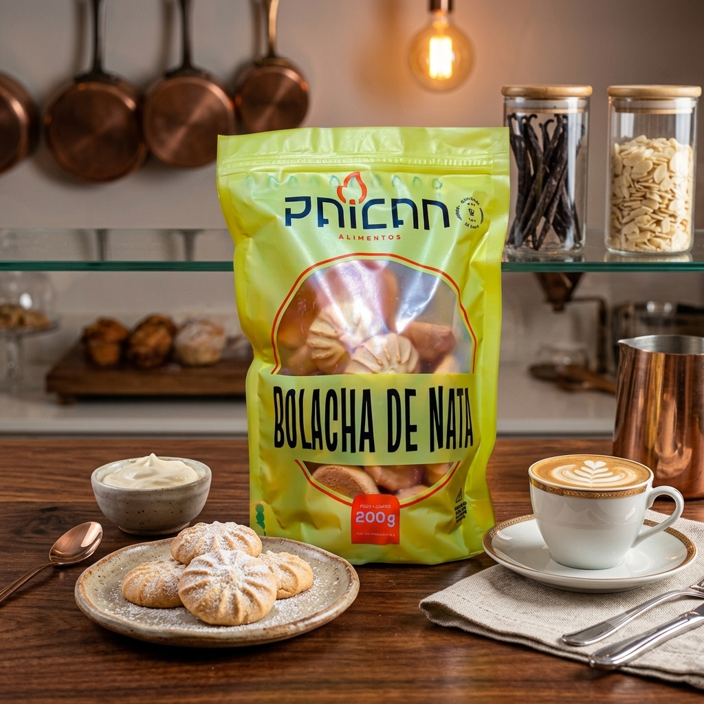 Bolacha de Nata PAICAN Alimentos 200g Biscoito Caseiro - Imagem 2